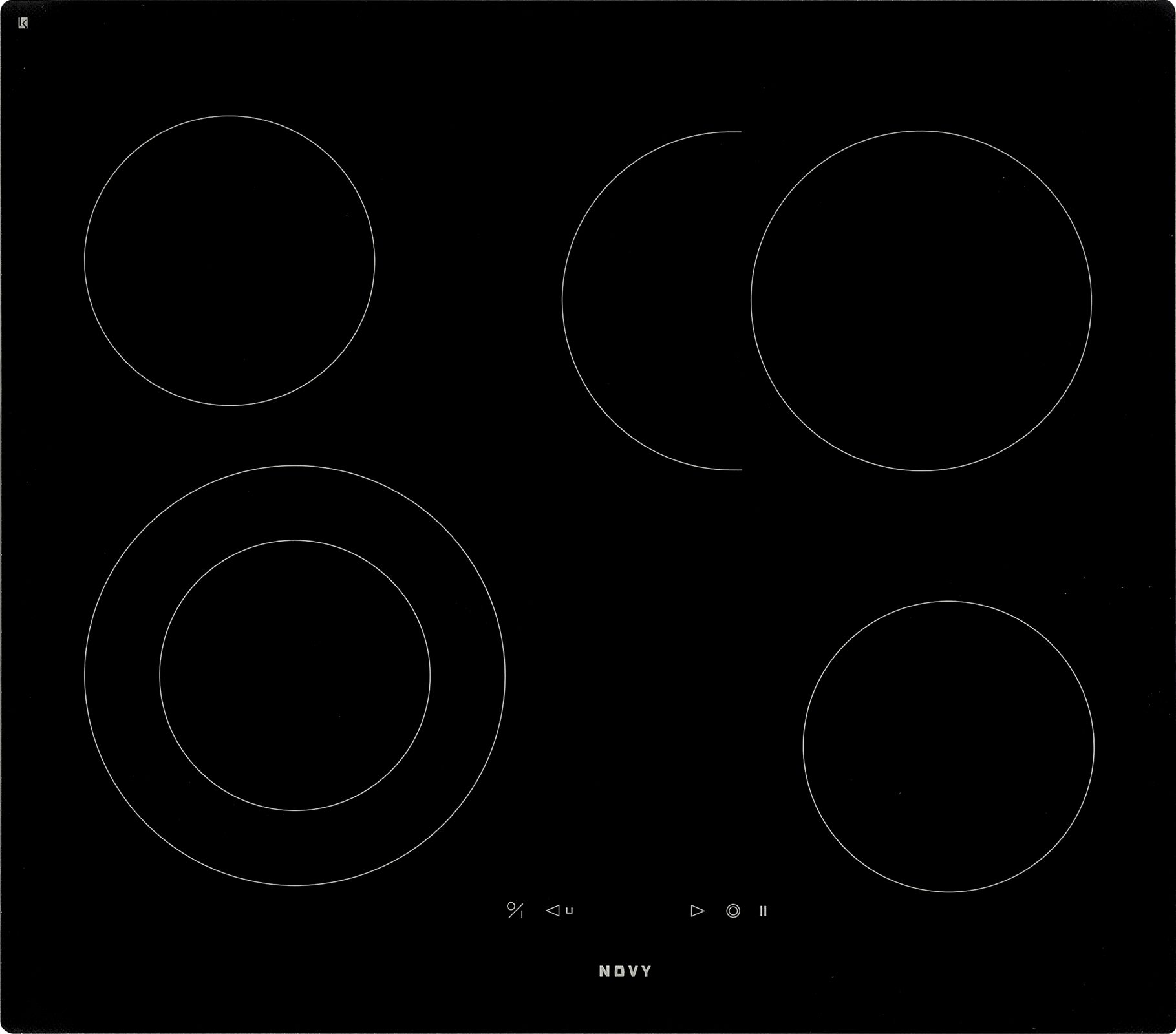 1102 Glaskeramik Novy Power 